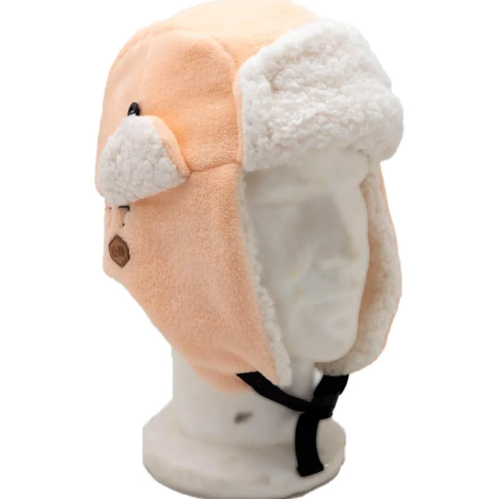 Hot Bonnet Chapka Plaid Dark Pink Bonnet Et Bandeau