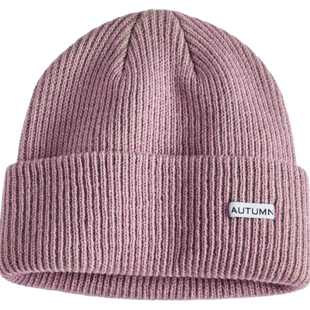 Bonnet Et Bandeau<Autumn Bonnet Cord Beanie Dusty Pink Grey