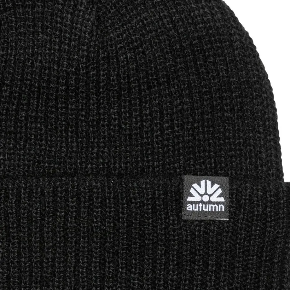 Bonnet Et Bandeau<Autumn Bonnet Simple Beanie Black