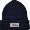 Hot Bonnet Double Waffle Beanie Indigo Bonnet Et Bandeau