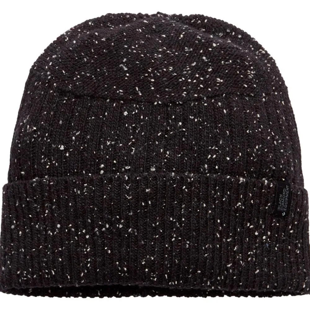 Clearance Bonnet Mixed Rib Beanie Black Bonnet Et Bandeau