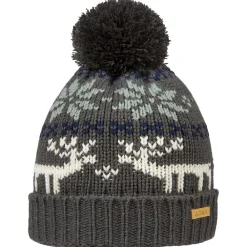 Clearance Bonnet Mae Hat Junior Graphite Jacquard Bonnet Et Bandeau