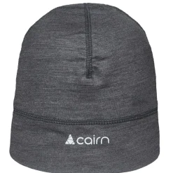 New Bonnet Merino Hat Black Chine Bonnet Et Bandeau