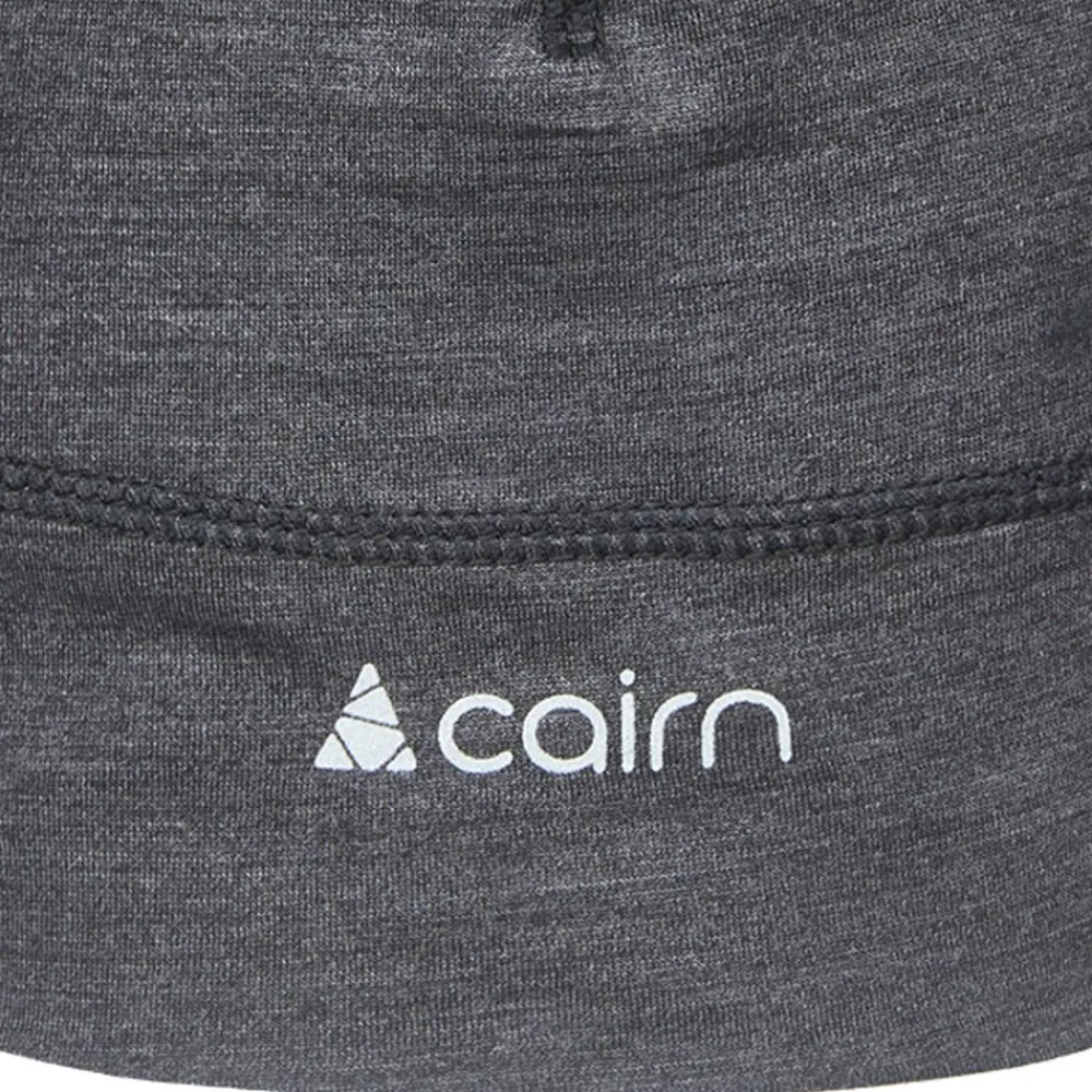New Bonnet Merino Hat Black Chine Bonnet Et Bandeau