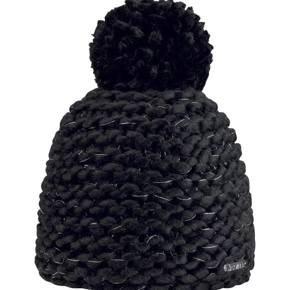 Hot Bonnet Olympe Hat Black Lurex Bonnet Et Bandeau