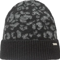 Bonnet Et Bandeau<Cairn Bonnet Sahana Hat Black Leopard