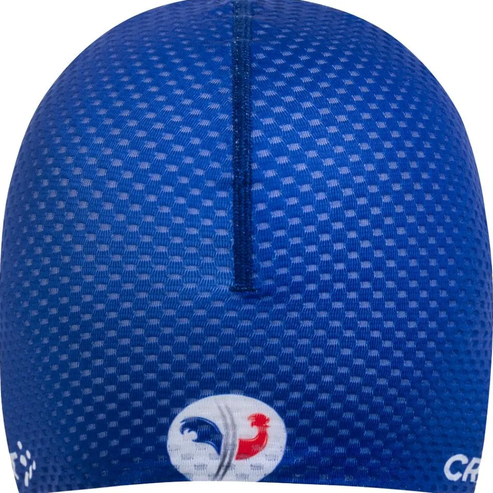 Sale Bonnet Bonnet Chaud FFS Bleu Bonnet Et Bandeau