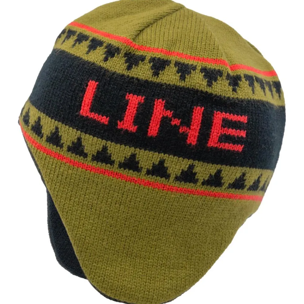 Bonnet Et Bandeau<Line Bonnet Heater Beanie Olive