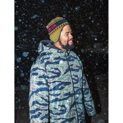 Bonnet Et Bandeau<Line Bonnet Heater Beanie Olive