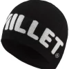 Bonnet Et Bandeau<Millet Bonnet Chamonix Typo Beanie Black Foggy Dew
