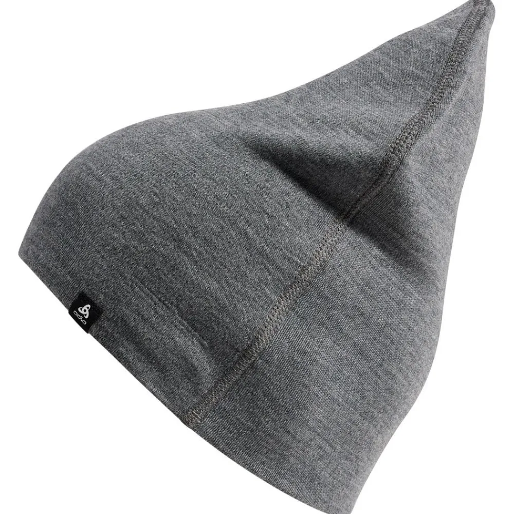 Bonnet Nordique Merino Warm Hat Steel Grey Melange Bonnets Bandeaux