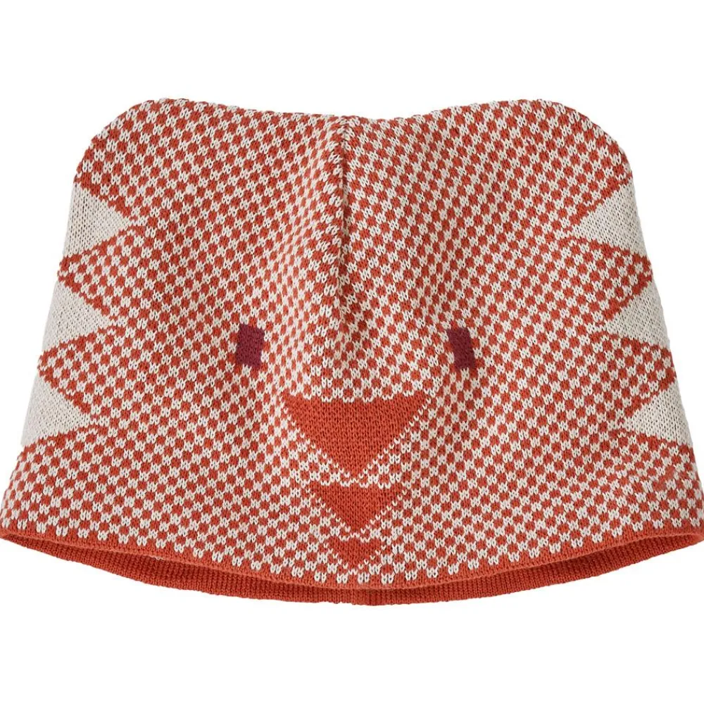 Bonnet Et Bandeau<Patagonia Bonnet Baby Animal Friends Beanie Bear Sandhill Rust