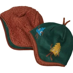 Bonnet Et Bandeau<Patagonia Bonnet Baby Reversible Beanie Joshua and Friends Knit: Pinyon Green