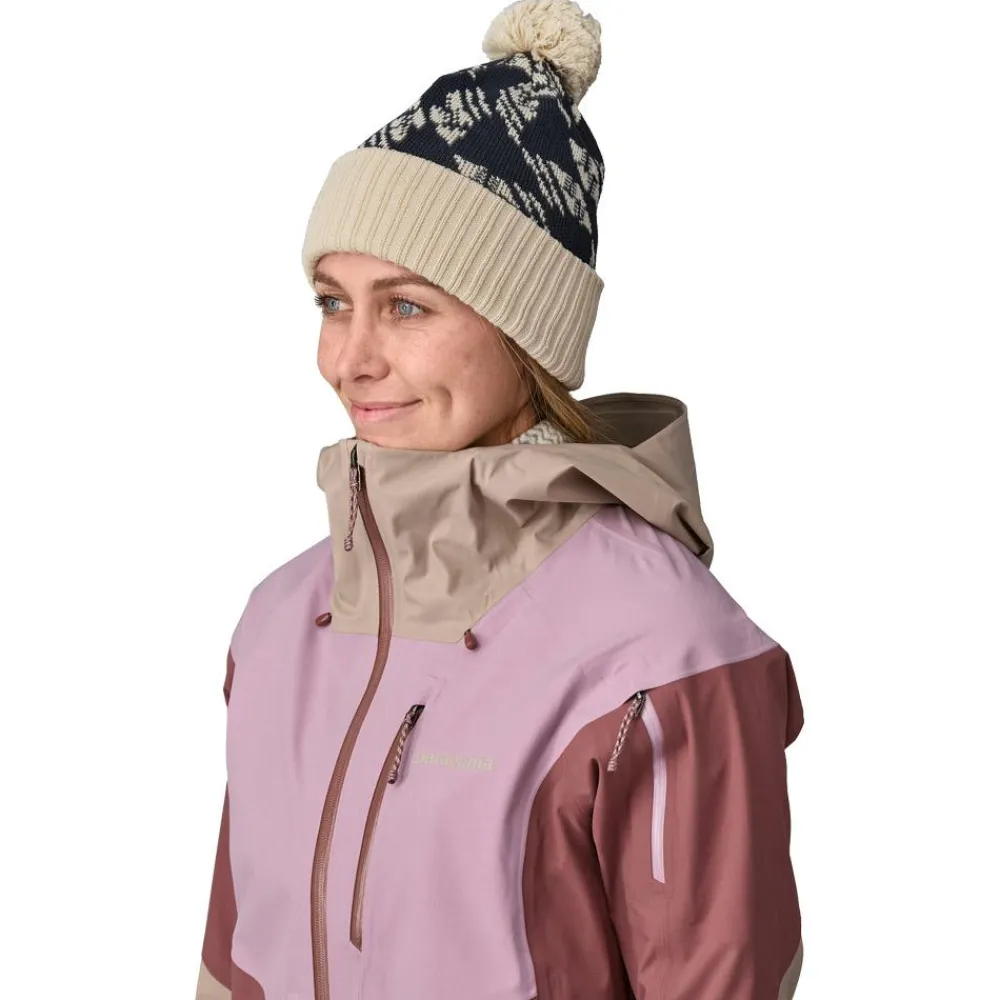 Bonnet Et Bandeau<Patagonia Bonnet Powder Town Beanie Synchilaed Flight Smolder Blue
