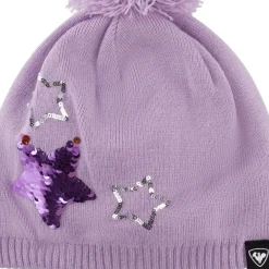 Bonnet Jr Astrid Glossy Grape Bonnet Et Bandeau