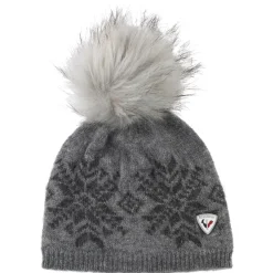Discount Bonnet W Snowflake Heather Grey Bonnet Et Bandeau