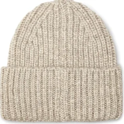 New Bonnet Chunky Rib Light Grey Bonnet Et Bandeau