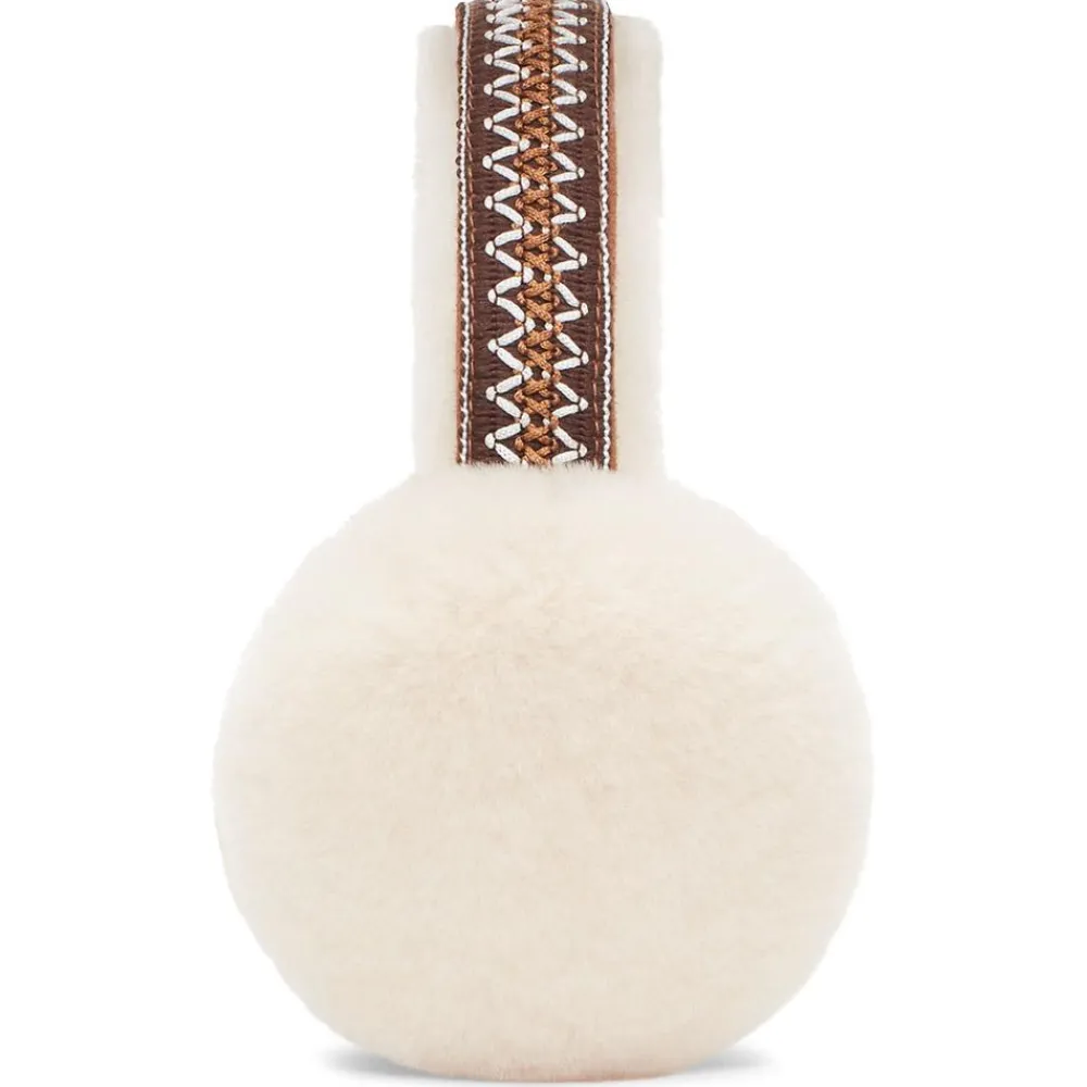 Sale Bonnet W Tasman Sheepskin Earmuff Chestnut Bonnet Et Bandeau