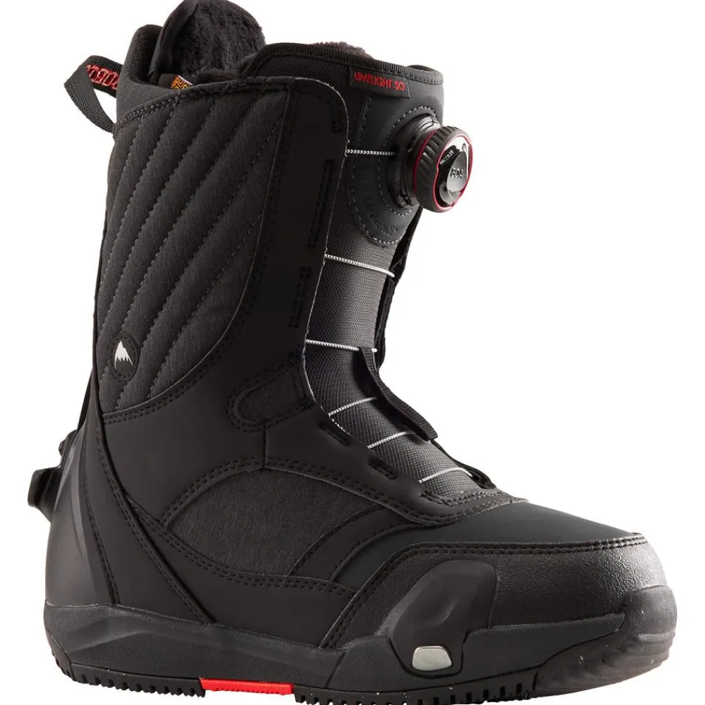 Clearance Boots Limelight Step On Black Black Femme Boots Femme|Step On Fix Et Boots