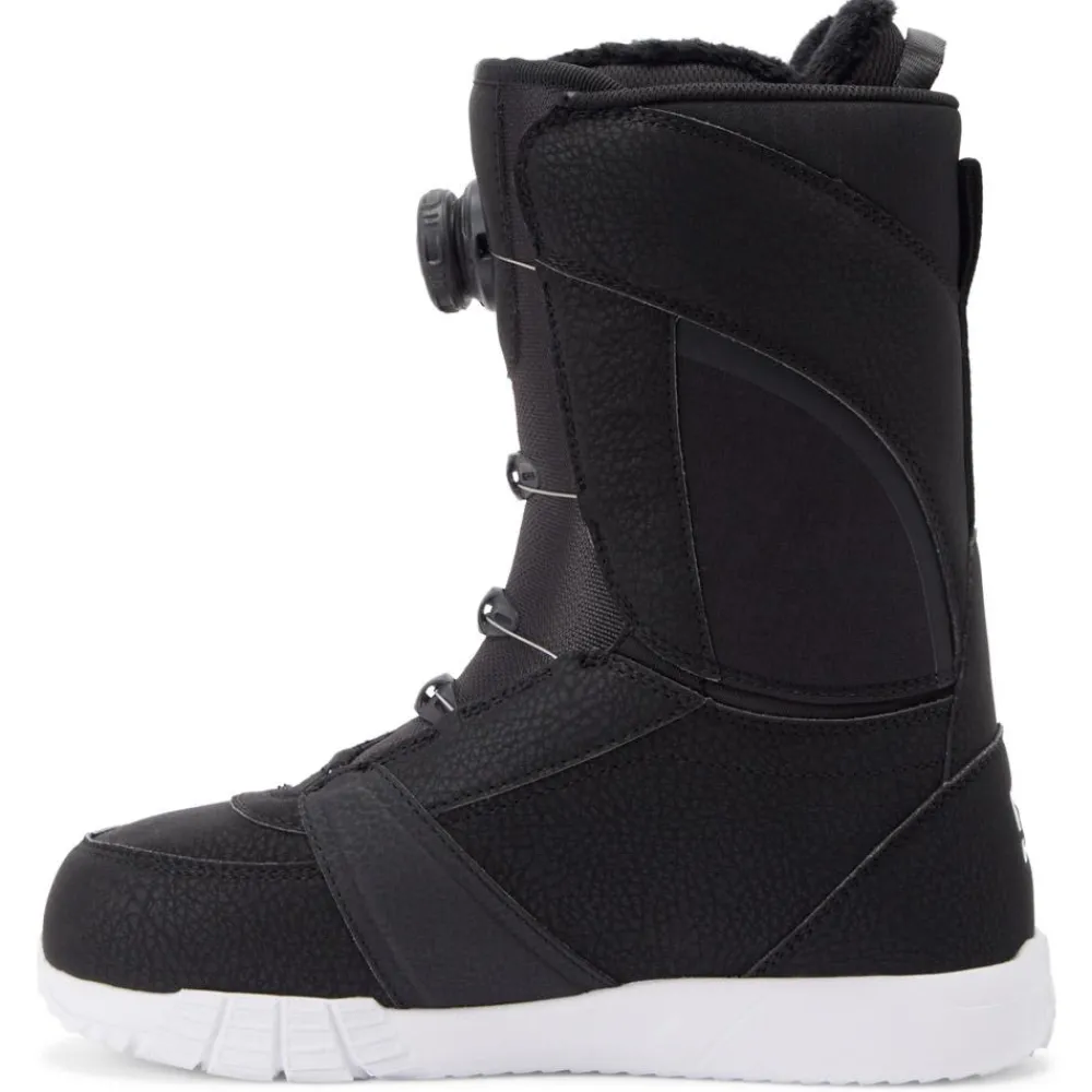 Discount Boots Lotus Black White Femme Boots Femme