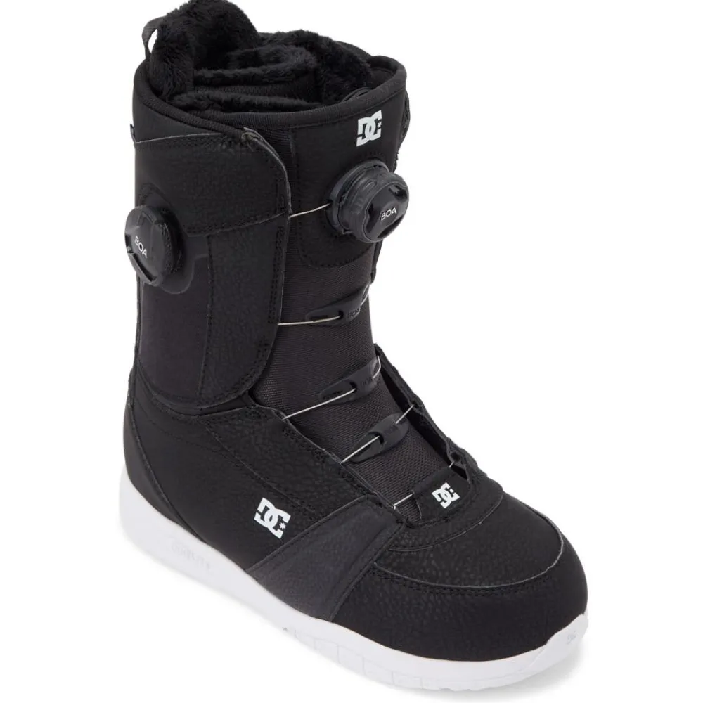 Discount Boots Lotus Black White Femme Boots Femme