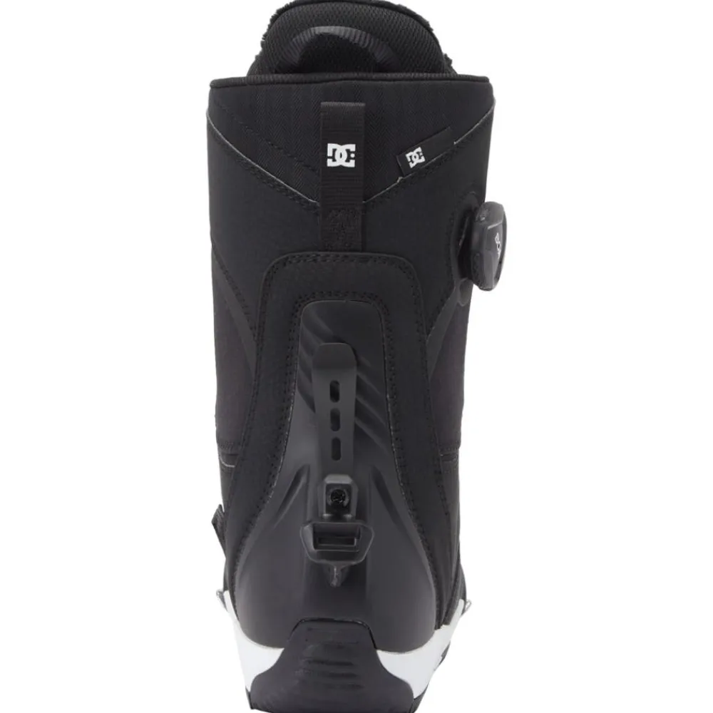 Boots Lotus Step on Black White Femme Step On Fix Et Boots|Boots Femme