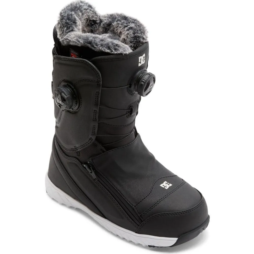 Online Boots Mora Black/ White Femme Boots Femme