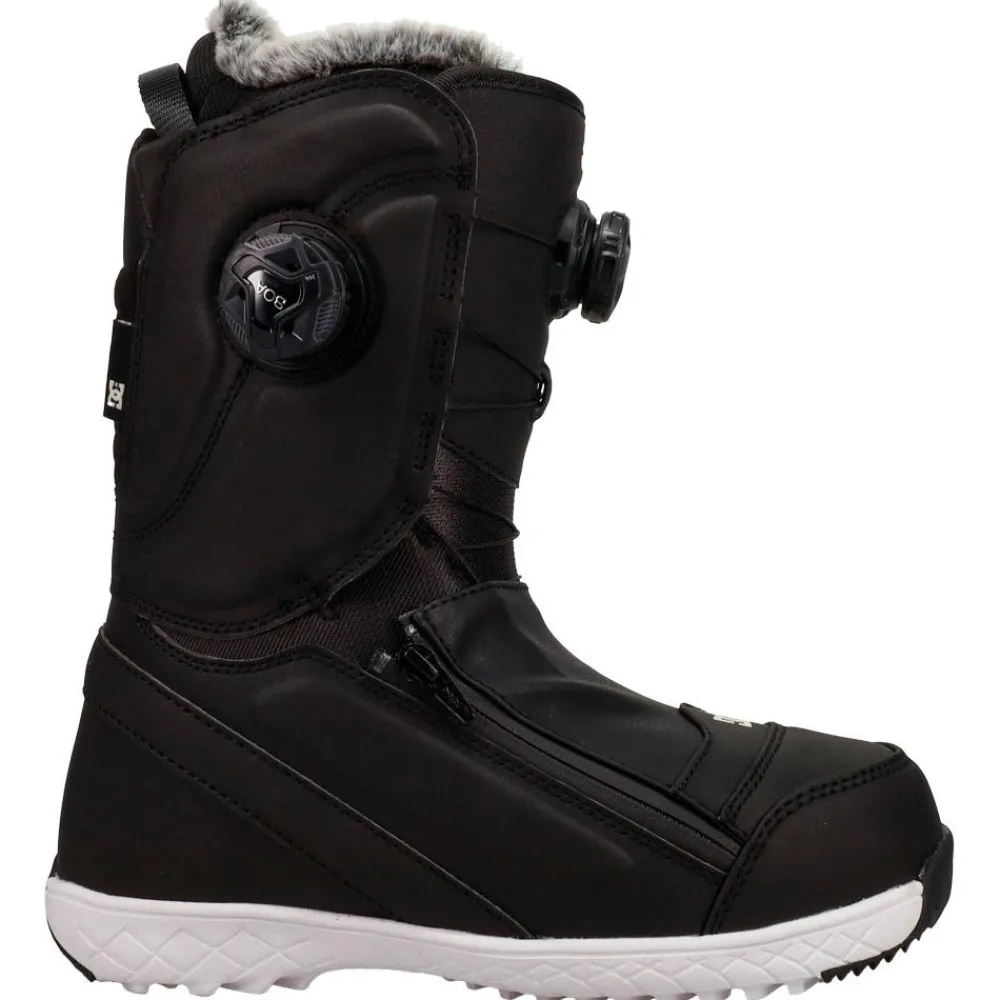 Online Boots Mora Black/ White Femme Boots Femme