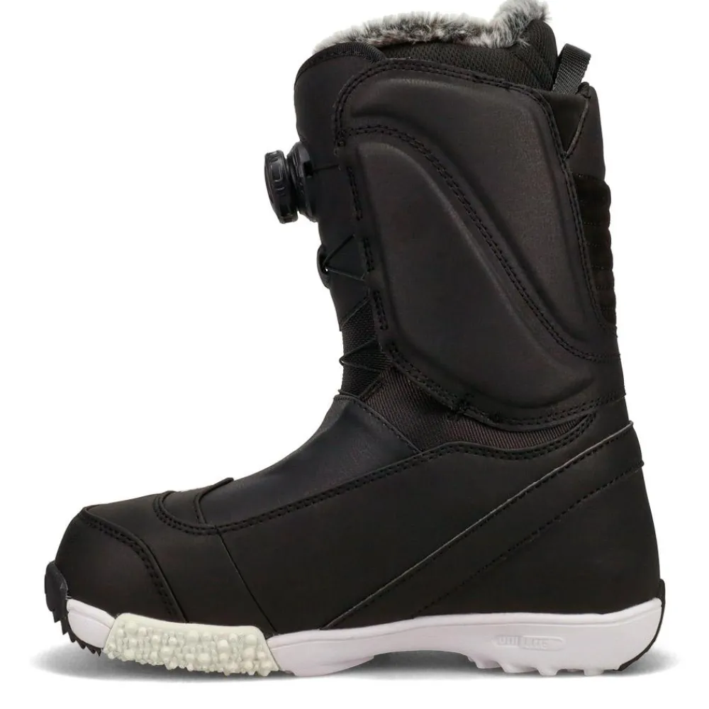 Online Boots Mora Black/ White Femme Boots Femme