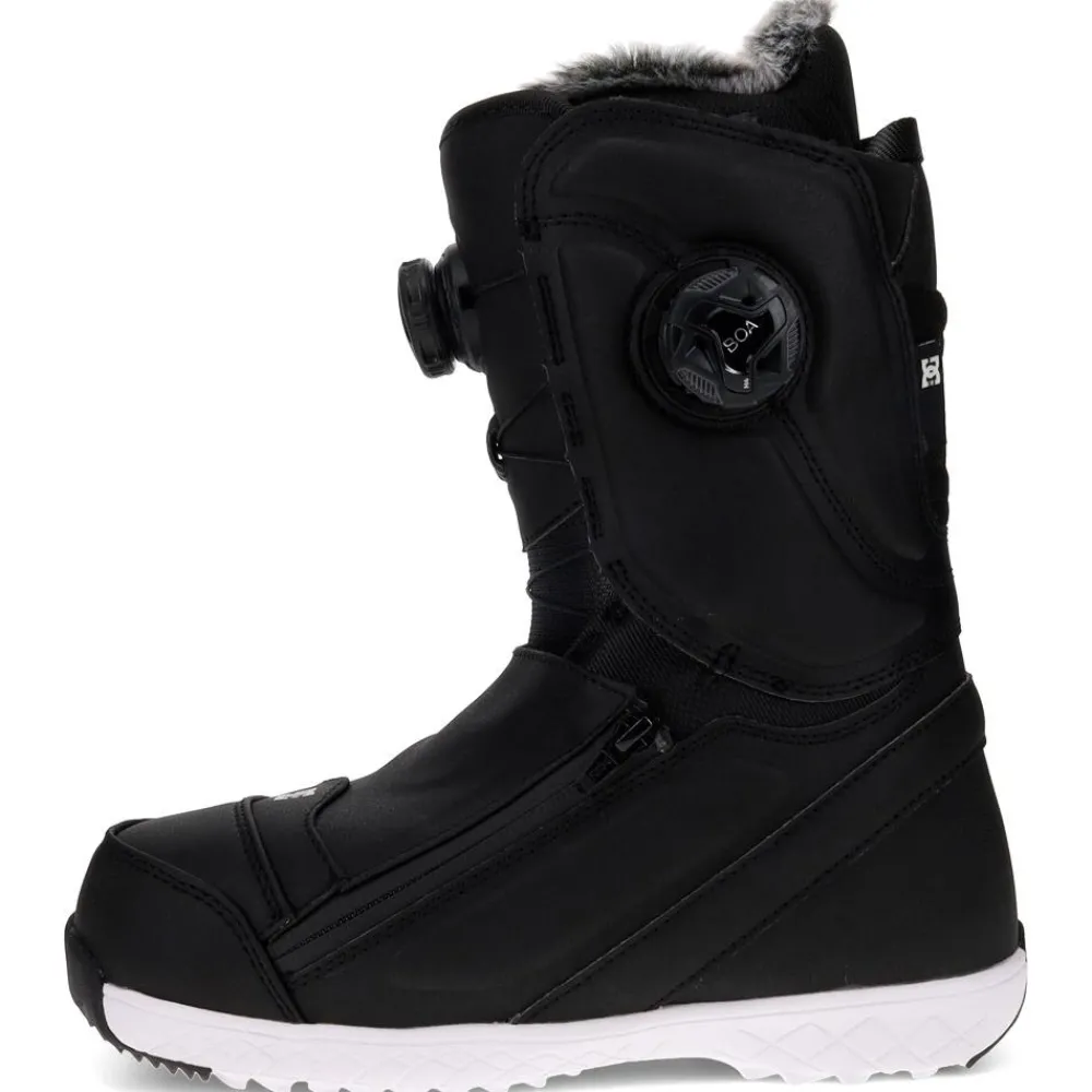 Online Boots Mora Black/ White Femme Boots Femme