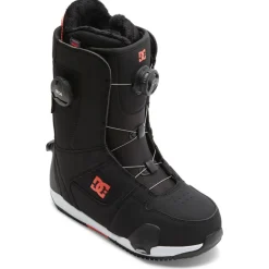 Step On Fix Et Boots|Boots Femme<DC Boots Women Phase Boa Pro Step On Black Hot Coral