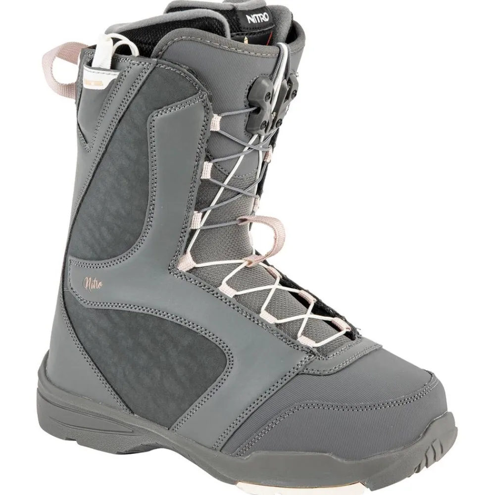Boots Femme<Nitro Boots Flora Tls Charcoal