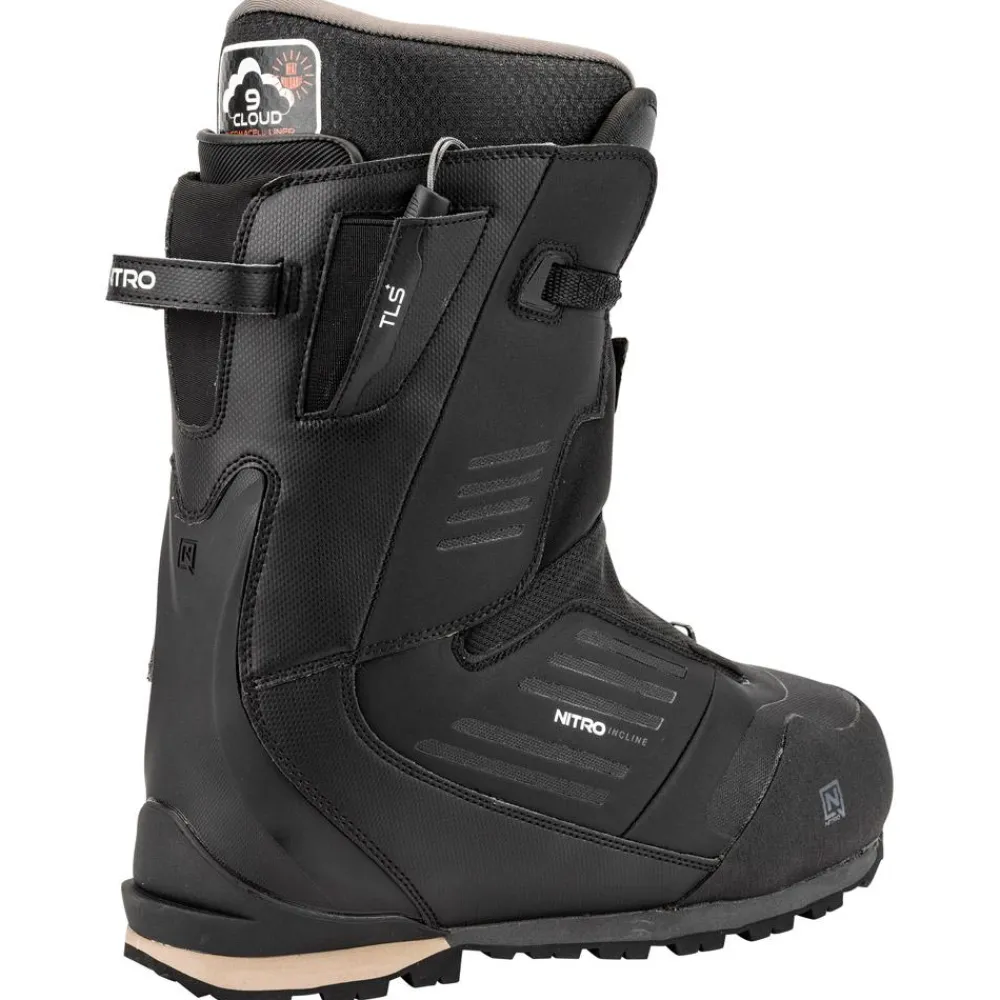 Hot Boots Incline TLS Black Homme Boots Homme
