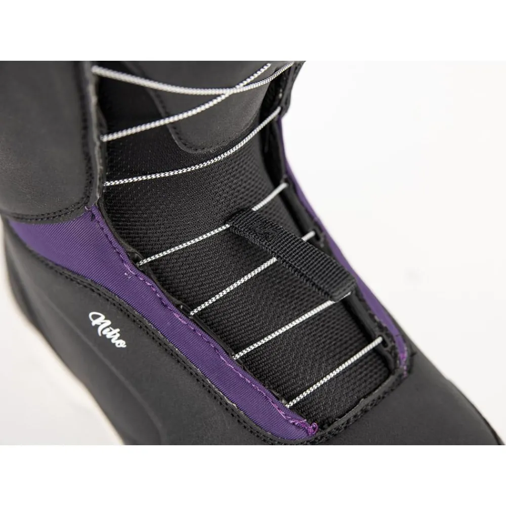 Boots Femme<Nitro Boots Scala Boa Black Purple