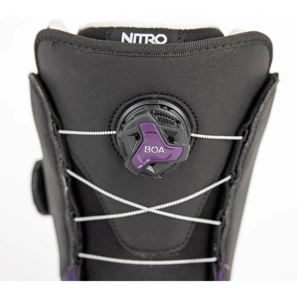 Boots Femme<Nitro Boots Scala Boa Black Purple
