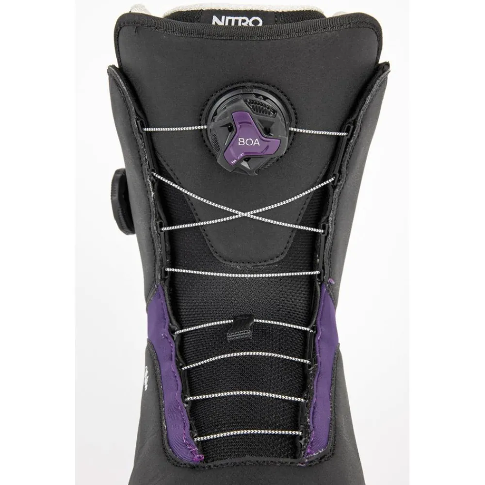 Boots Femme<Nitro Boots Scala Boa Black Purple