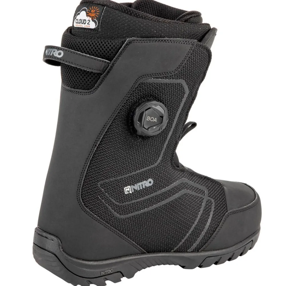 Discount Boots Sentinel Boa True Black Homme Boots Homme