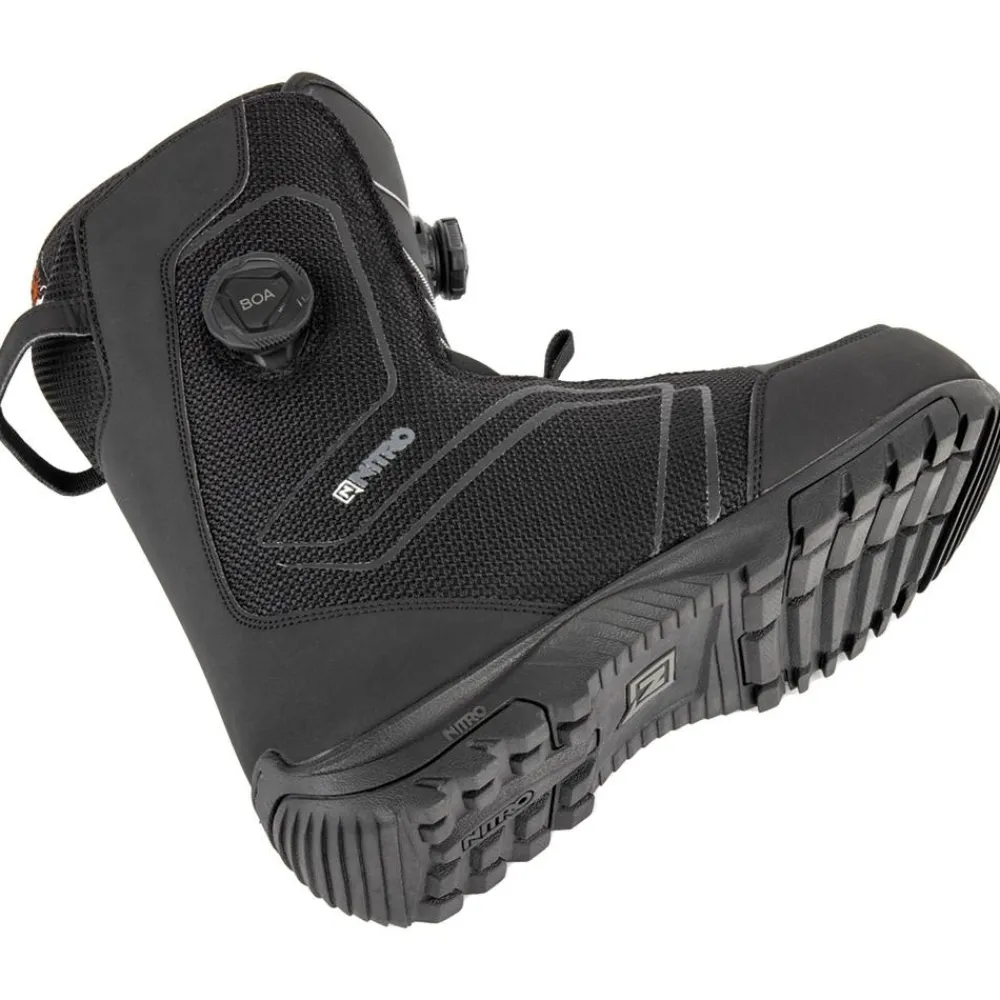 Discount Boots Sentinel Boa True Black Homme Boots Homme