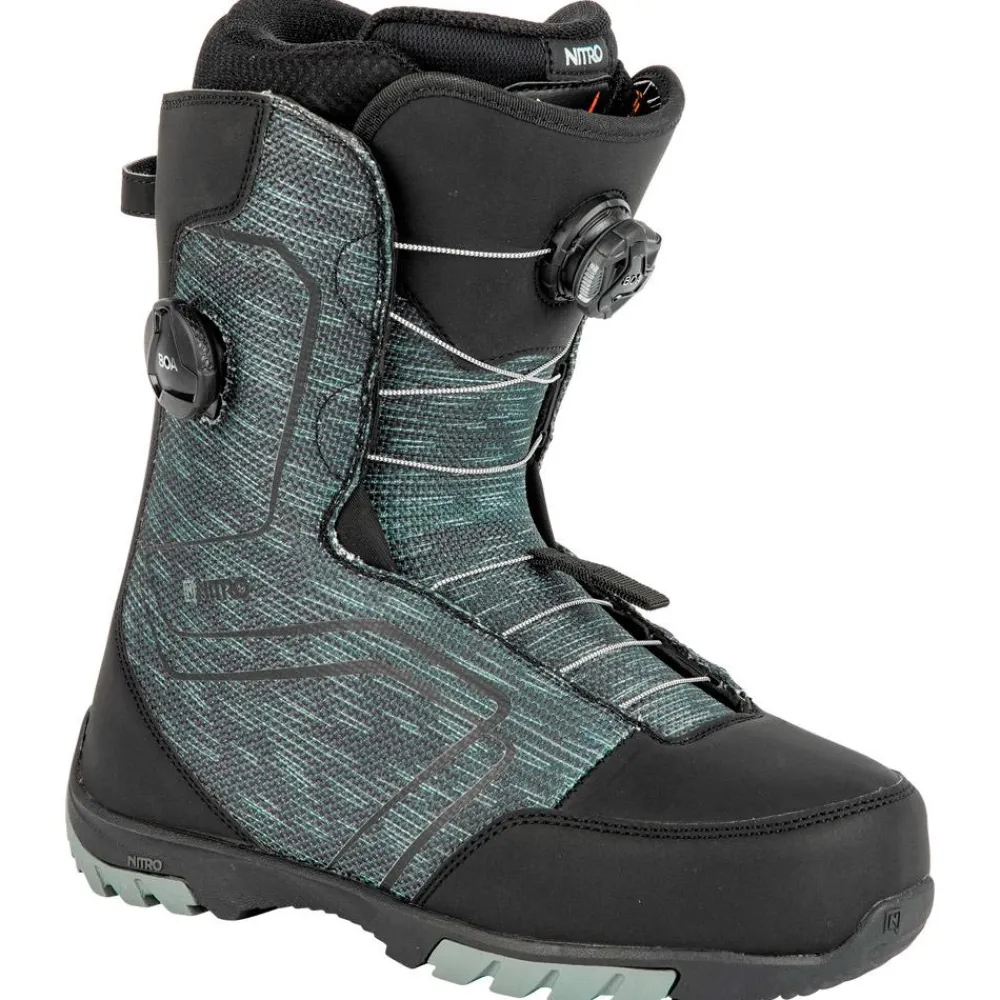 Sale Boots Sentinel BOA Black Homme Boots Homme
