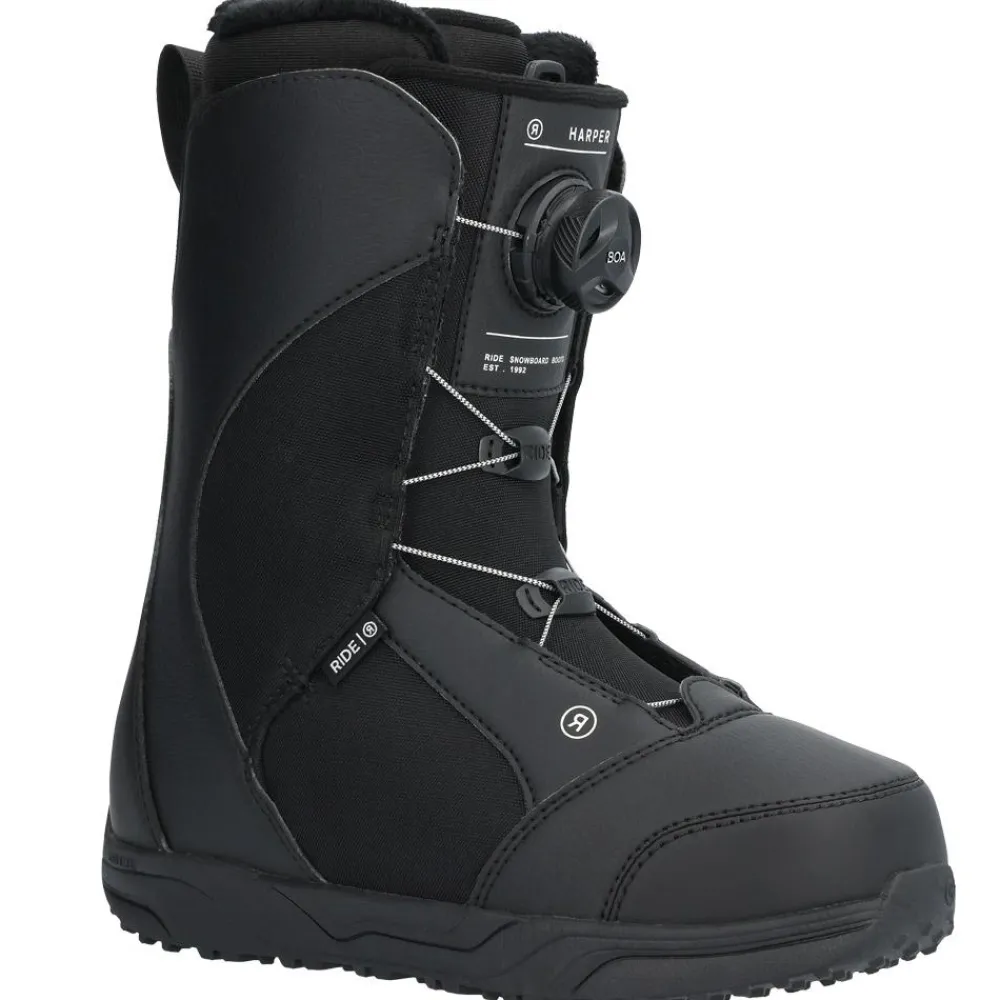 Clearance Boots Harper Black Femme Boots Femme