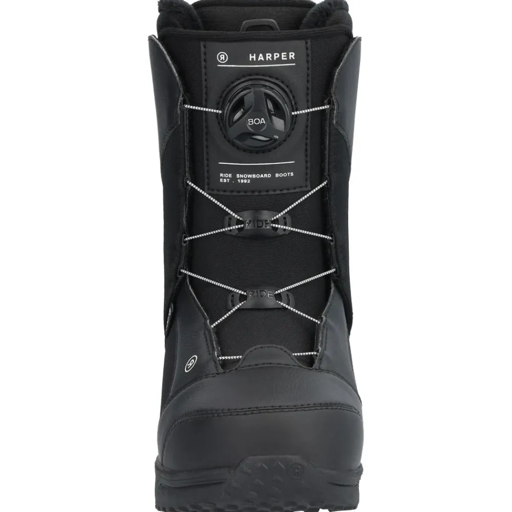 Clearance Boots Harper Black Femme Boots Femme