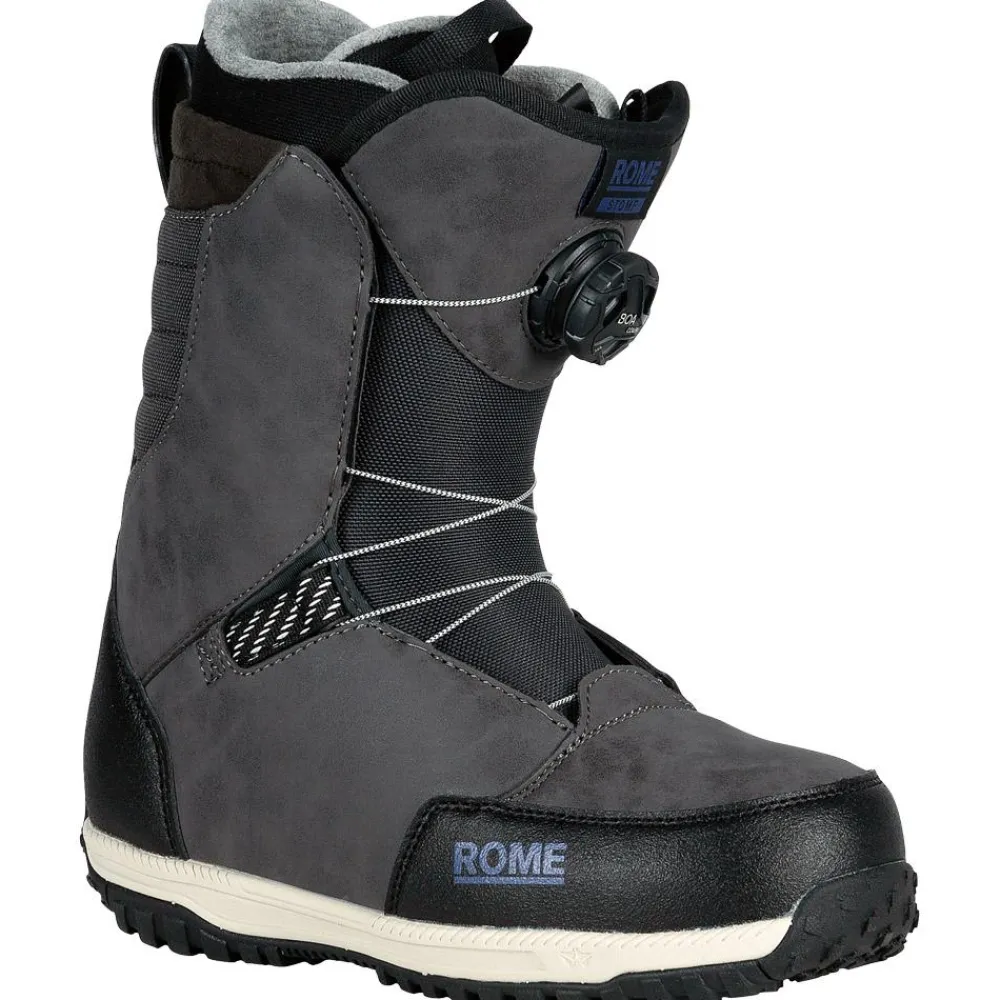 Clearance Boots Women's Stomp Boa Black Femme Boots Femme