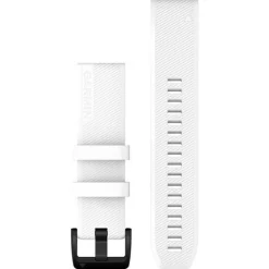 Montres Gps|Montre Connectée<Garmin Bracelet Quickfit22 Blanc Fermoir Acier Inox Noir