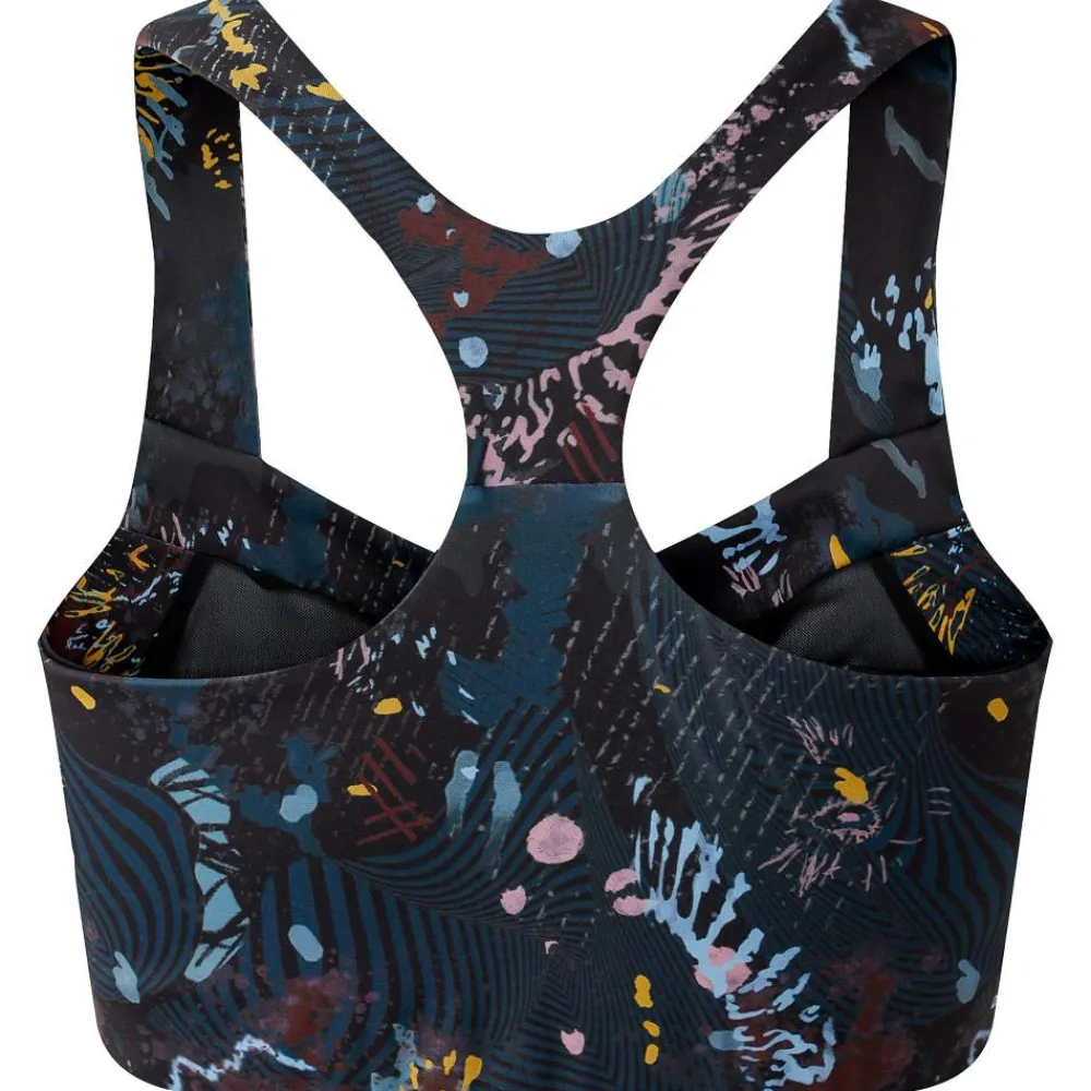 Brassiere De Sport|Sous-Vêtement Femme<DARE2B Brassière Swift III Brassière Black Energetic Print