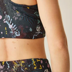 Brassiere De Sport|Sous-Vêtement Femme<DARE2B Brassière Swift III Brassière Black Energetic Print