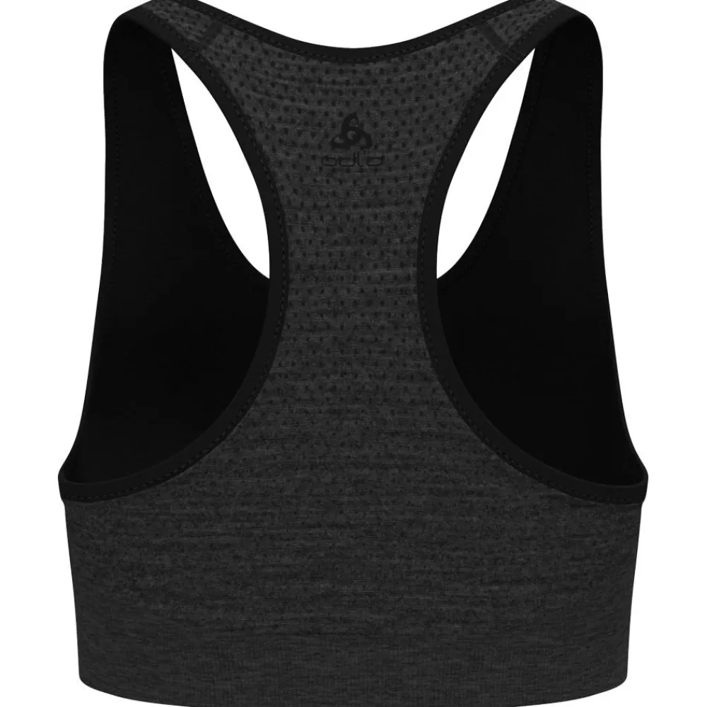 Sale Brassière Seamless Medium Padded Sport Brassière Black Melange Femme Brassiere De Sport|Sous-Vêtement Femme