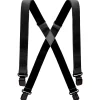 Hot Bretelles Jessup Suspenders Midnighter Black Bretelles
