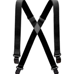 Hot Bretelles Jessup Suspenders Midnighter Black Bretelles