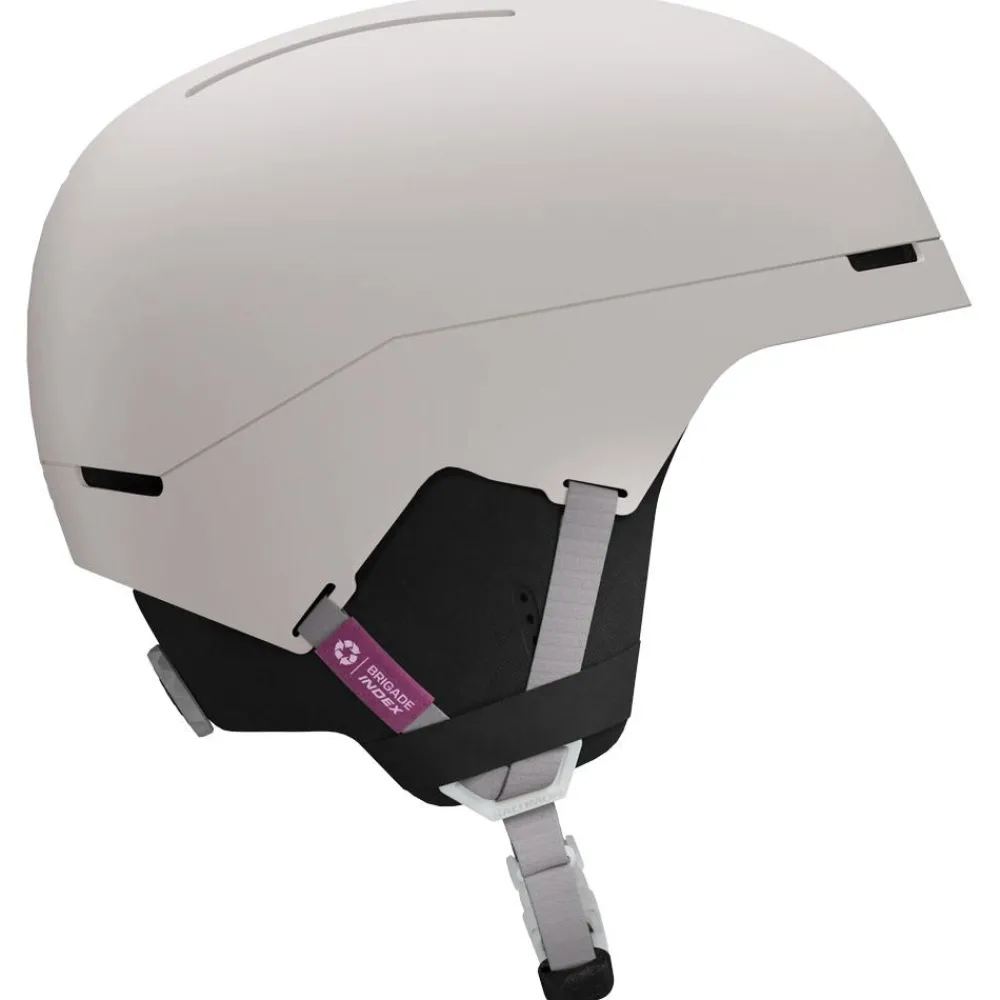 Pack Casque + Masque<Salomon Brigade Index Grey Violet + masque