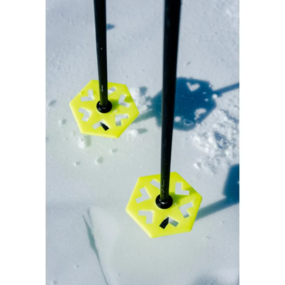 Hot Bâton Duos Freebird Black Yellow Femme Bâtons Téléscopiques|Bâtons Femme